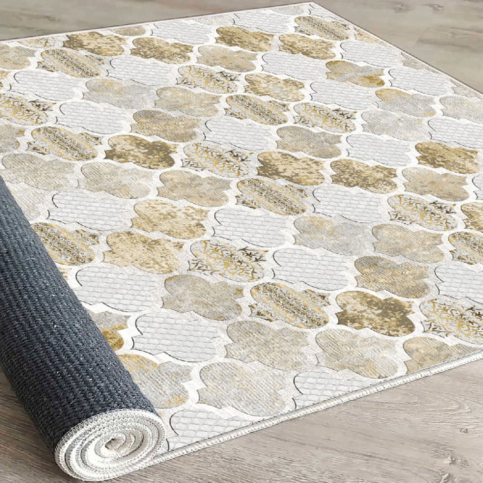Conceptum Els2389 Alfombra de Terciopelo Multicolor 80 x 120 cm Conceptum Els2389 Alfombra de Terciopelo Multicolor 80 x 120 cm